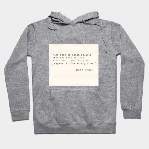 Famous Quotes Collection 1 Hoodie by ALifeSavored